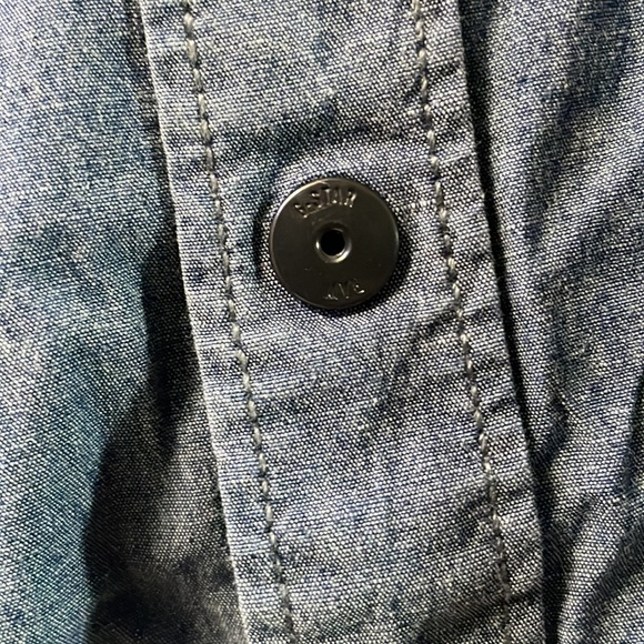 G-Star Raw Button Up Military Cargo Style Shirt - Picture 5 of 11